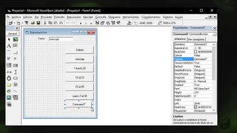 Estructura For en Visual Basic 6.0