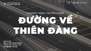 HTTL HÒA MỸ - CHƯƠNG TRÌNH TRUYỀN GIẢNG - 21/01/2024