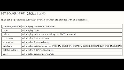 oracle 19c - SET sqlprompt (glogin.sql & login.sql)