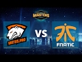 Virtus.pro vs Fnatic - DreamHack Masters Las Vegas 2017 - Dzień 3 - Mapa 2