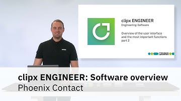 Engineering software clipx ENGINEER - software overview and important functions (part 2)