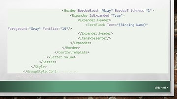 Sharing GroupStyle Between ListViews in WPF