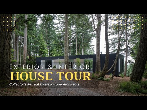 Video: Retreat Kontemporari di Pulau Orcas Washington