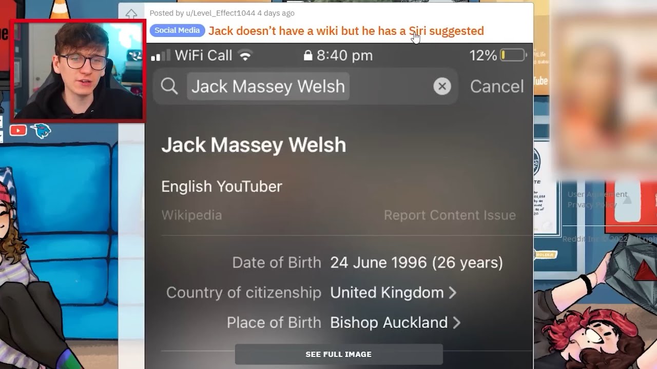 ⁣JackSucksAtLife is on SIRI?