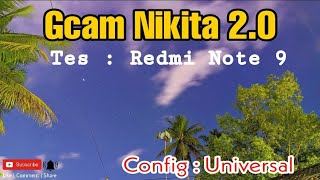 Gcam Redmi Note 9 Terbaik Gcam Nikita 2.0 | Rajanya Mode Astro Hasil Mantab