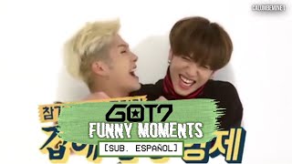 GOT7 Funny Moments [mostly screaming] (SUB. ESPAÑOL) | MINAMINO