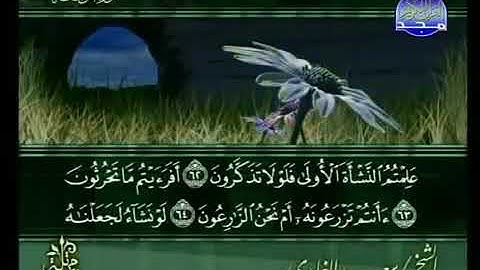 سورة الواقعة 56 - 114 سعد الغامدي - قراءة مرتلة