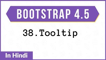 #38. Tooltip | Bootstrap