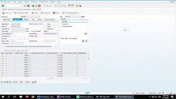 RPA UseCase: Post Vendor Invoice in SAP