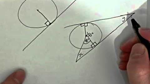 Circle Theorems tangents