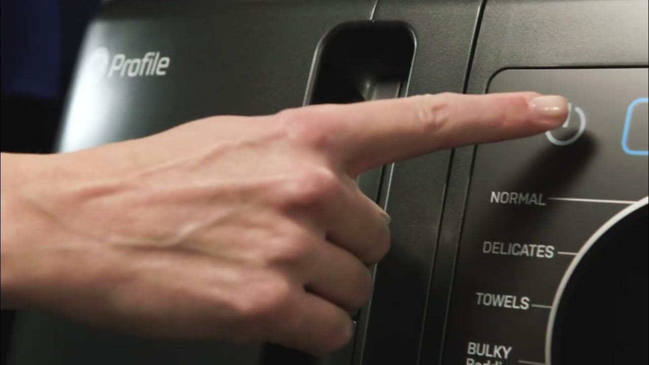 GE Profile™ Combo Washer/Dryer MySettings Set Up - YouTube