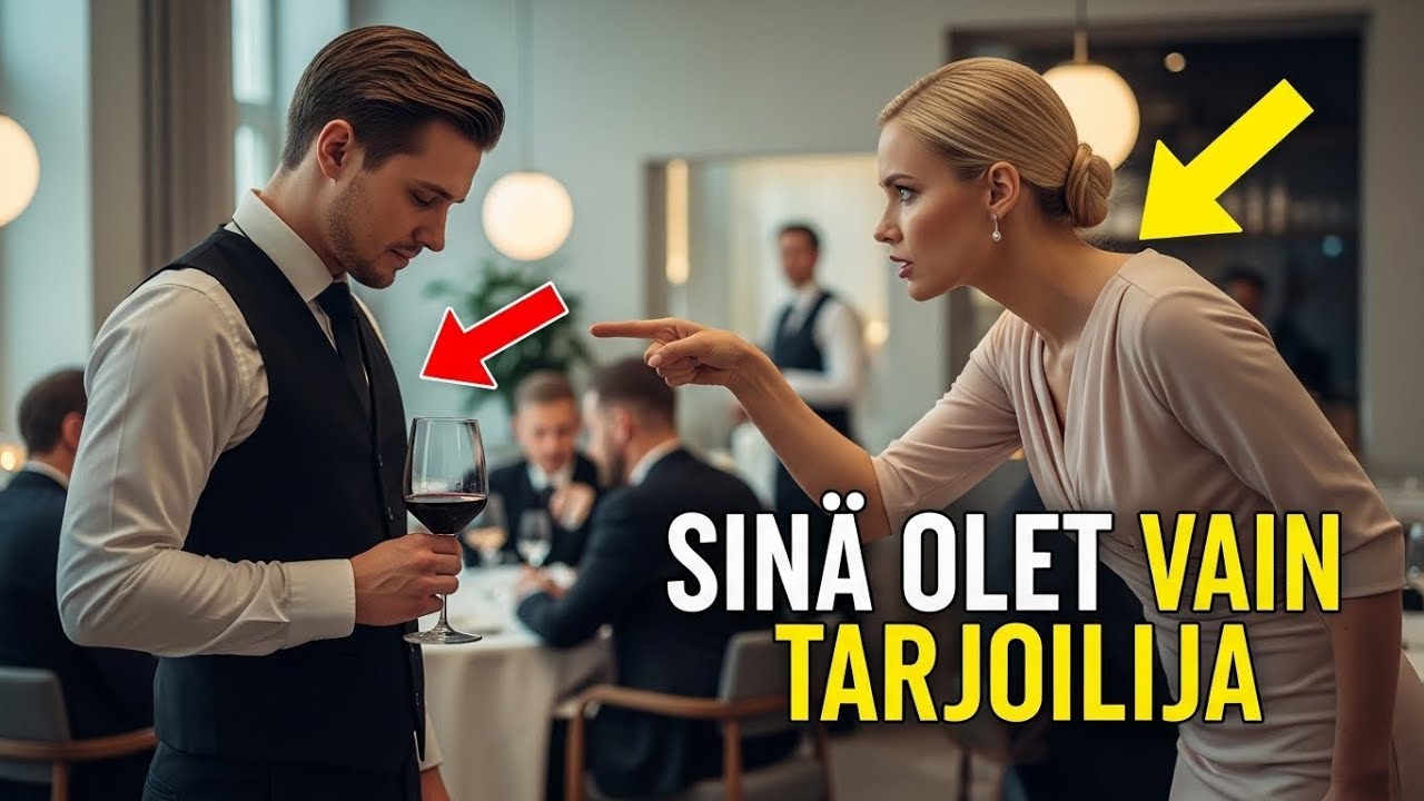 Miljonääri pahoinpitelee yksinhuoltajaisän, joka työskentelee tarjoilijana — tietämättä, että hän...