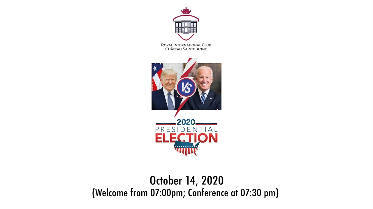 Brussels US Presidential Election Panel Debate 2020