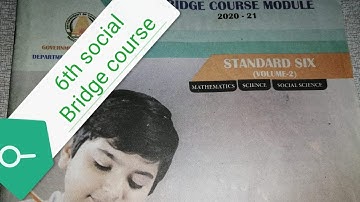 6th social bridge course Day5 English medium/basic bridge course for 6th day 5