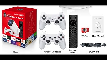 P30 Max Android 11 Projector with Gamepad Combo version by NB Digital Shop