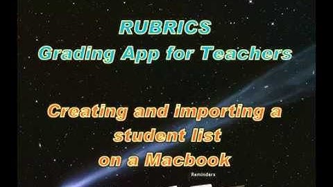 Creating and Importing students with 