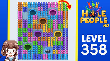 Hole People Level 358 Solution Walkthrough