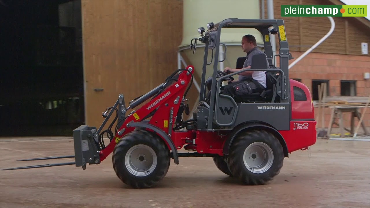 [Space] eHoftrac, le valet de ferme « prisé » de Weidemann