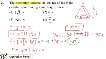9 Jan 2019 IIT JEE Main (Part1/2) Morning shift by Jagat Chaudhary |Aspiration School of Mathematics