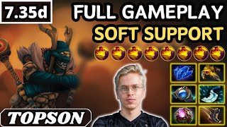 11200 AVG MMR - Topson SHADOW SHAMAN Soft Support Gameplay 39 ASSISTS - Dota 2 Full Match Gameplay