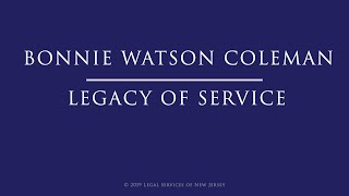 Congresswoman Bonnie Watson Coleman - A Legacy of Service