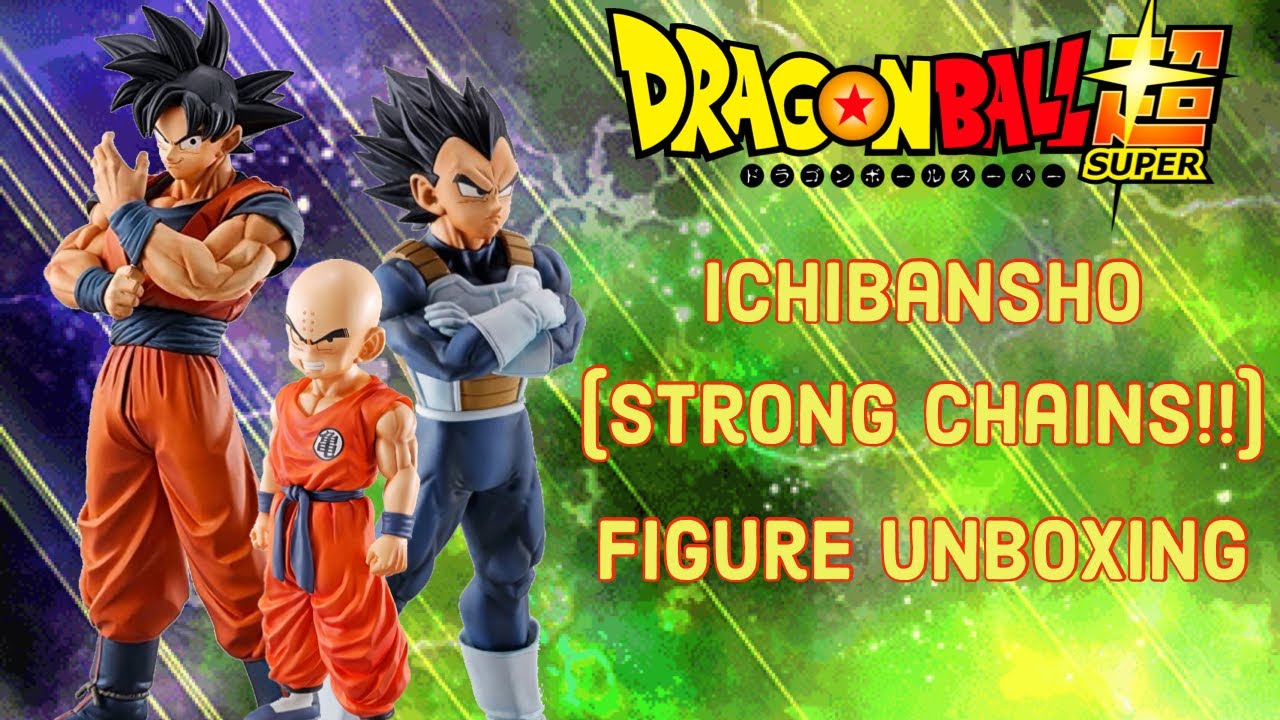 Ichibansho Strong Chains!!! | Vegeta , Son Goku and Krillin - Masterlise Figures - ドラゴンボールZ