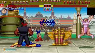 Hyper Street fighter II Chunli Detective Ending Arcade Play through