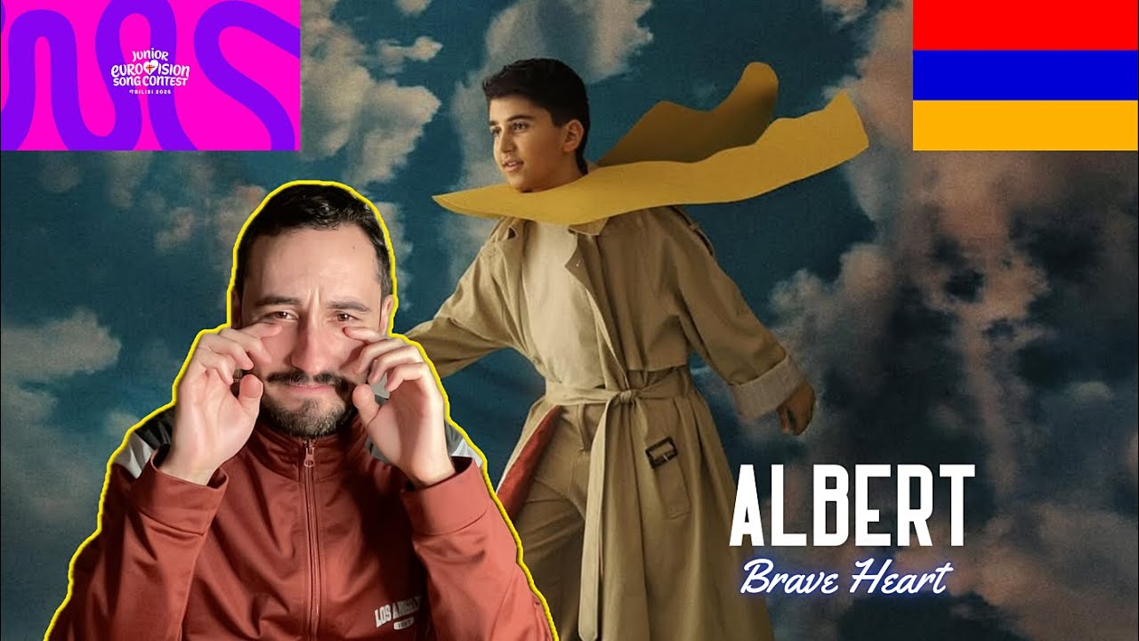 Reacción y análisis de BRAVE HEART, de Albert (Armenia, Eurovisión Junior 2025)