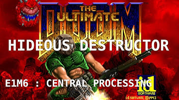 Hideous Destructor Gameplay - Doom (1993) E1M6