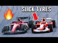 Ferrari F1 2022 vs Ferrari F1 2004 WITH SLICK TYRES at Red Bull Ring