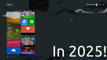 How to get Live Tiles on Windows 8.x in 2025!