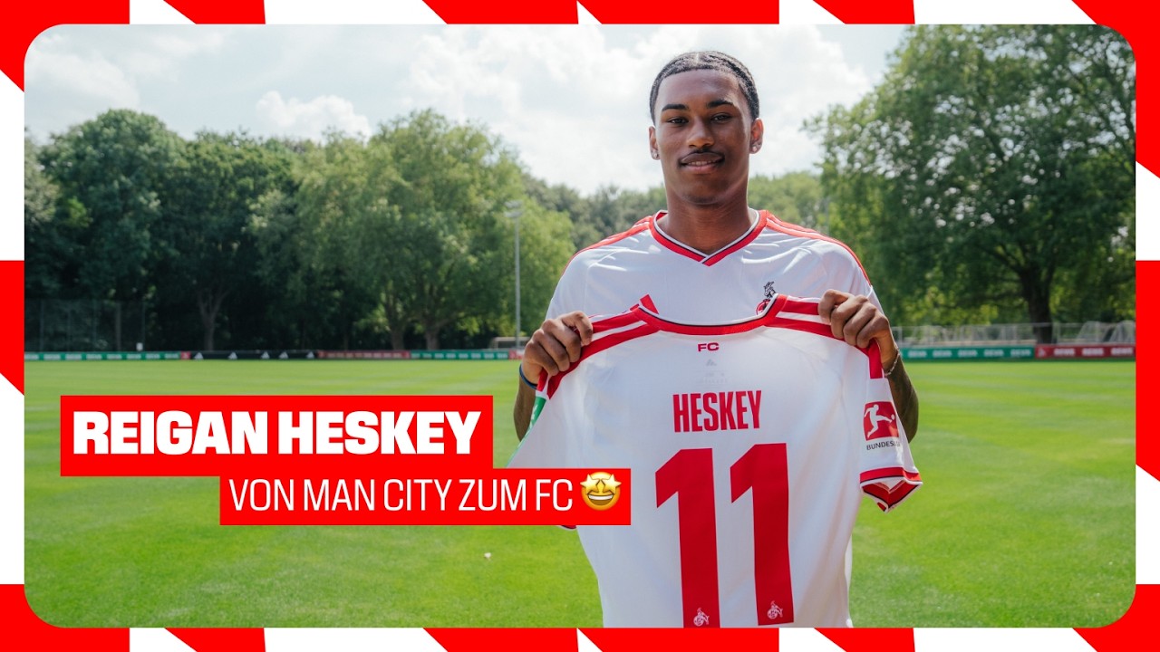 Von Manchester City zum 1. FC Köln: Neuzugang REIGAN HESKEY im Interview