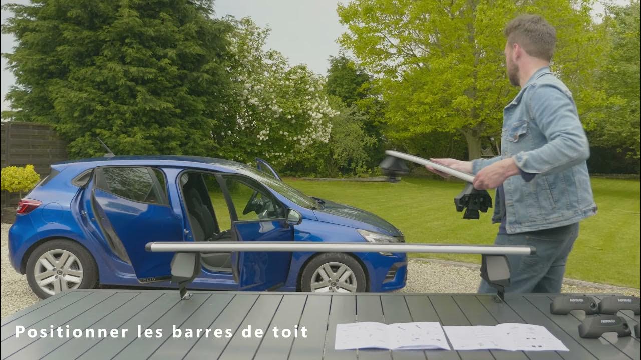 Tutoriel : Installation des pieds 3000 pour barres de toit NORAUTO 