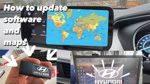 How to step by step update Hyundai head unit and navigation software #howto #hyundai #update