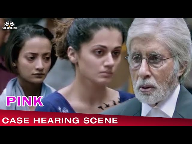 Amitabh Bachchan Final Case Hearing Scene 2 from Pink Movie class=