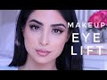 Makeup Eye Lift | hooded and downturn eyes | Elwa Saleh