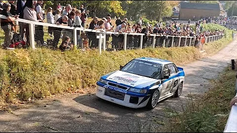 850 BHP Subaru Legacy takes on the test hill at Brooklands Museum!