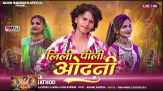लिली पीली ओढ़नी LILEE PILI ODHNI,Singer rajesh rathod न्यू सॉन्ग टीमली 2025#rajeshrathod न्यू सॉन्ग 