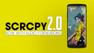 Screen Mirror & Forward Audio to PC using SCRCPY 2.0 | Stream Audio From Android to PC.