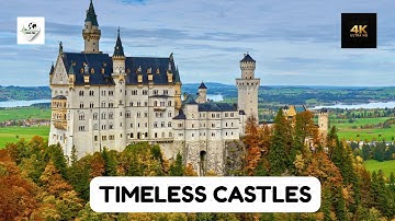 World’s Most Beautiful Castles | Relaxing 4K Scenery & Calm Music