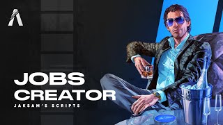 [ESX][QB-Core] Jobs Creator 4.0 (FiveM script)