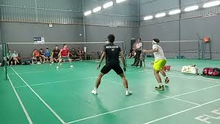 Badminton FINAL LSJ2 Men's Double Open Tour - Lee Yi Bo / Lau Yi Shen Vs Ariffin Nazri / Mu'azam