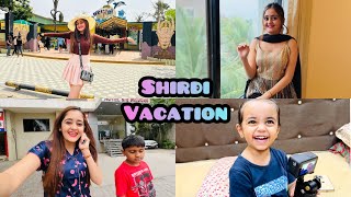 Finally Picnic to Shirdi Water park start Bindass Kavya Ka Family Vaccation Trip To shirdi Sai baba