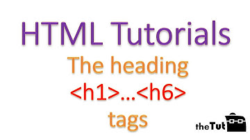No 6: HTML headings: HTML5 Tutorial For Beginners [HD 1080p]