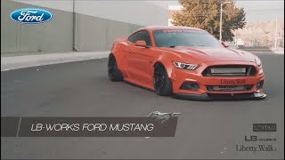 Lb Works Ford Mustang Youtube