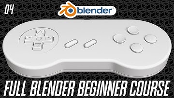 Blender Course | Snes Controller | 04: The Controller Buttons