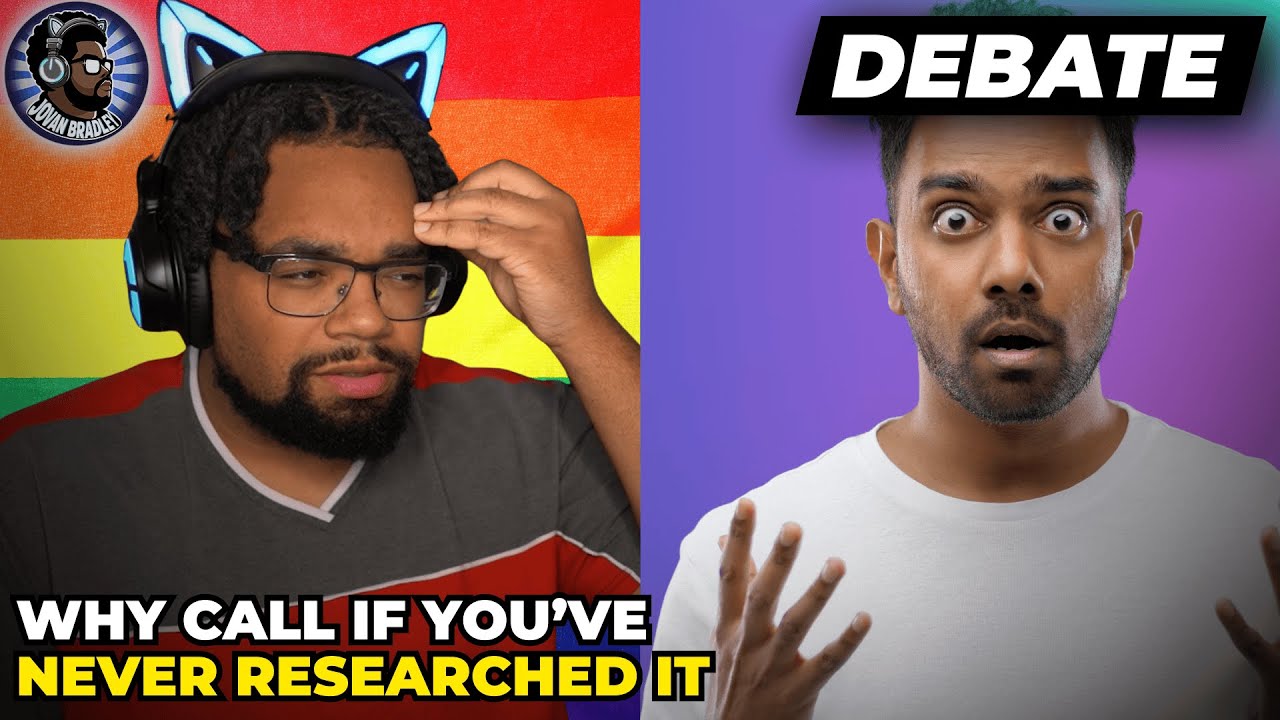 Anti Trans LOSER can't handle a SCIENCE DISCUSSION || JOVAN DEBATES