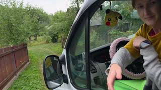COZY ASMR: DRIVING MANUAL CAR THROUGH THE COUNTRYSIDE