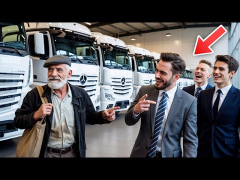 Der zerlumpte Mann wollte 5 Mercedes LKW kaufen Alle lachten IHR GRÖSSTER  FEHLER! - YouTube