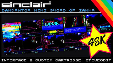 Sinclair Spectrum 48k SWORD OF IANNA - Dandanator Mini MLD